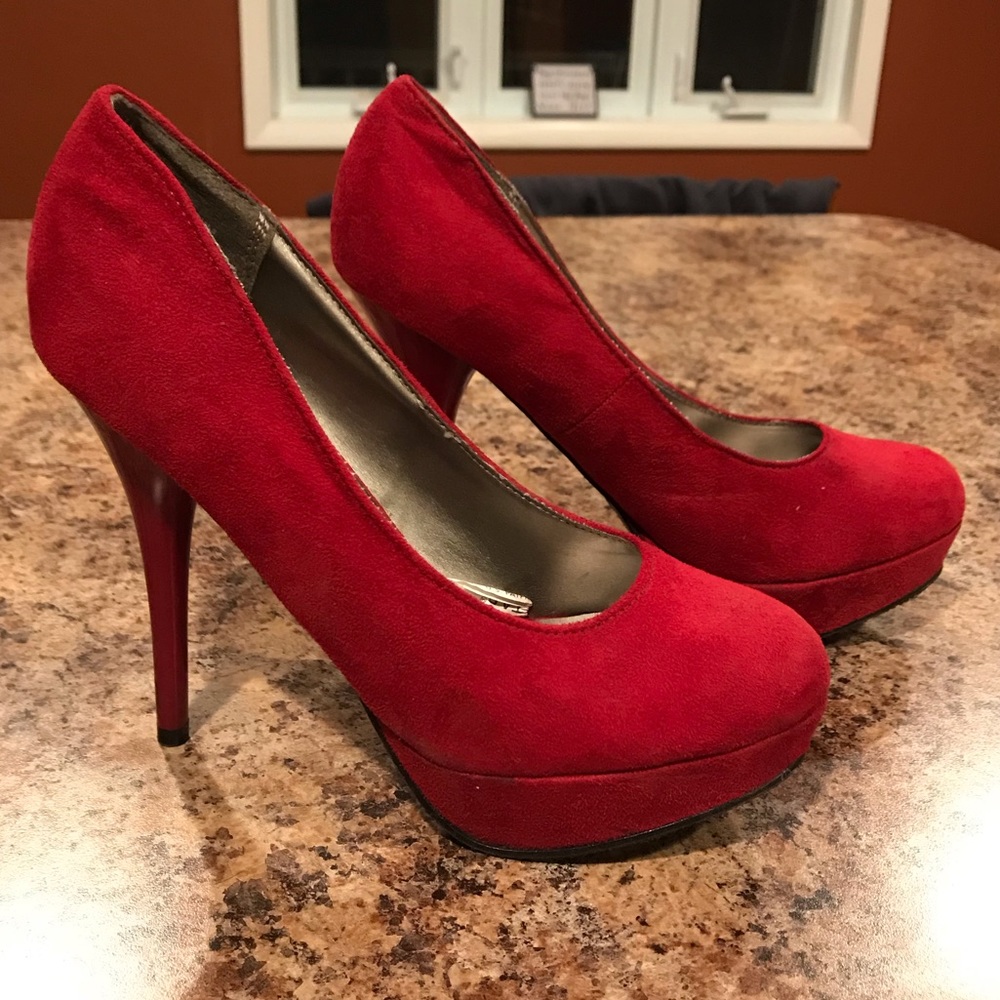 Red high heels